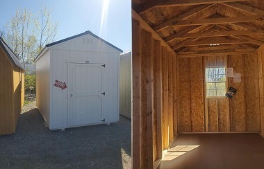 Old Hickory Shed 12 inch inside and outside